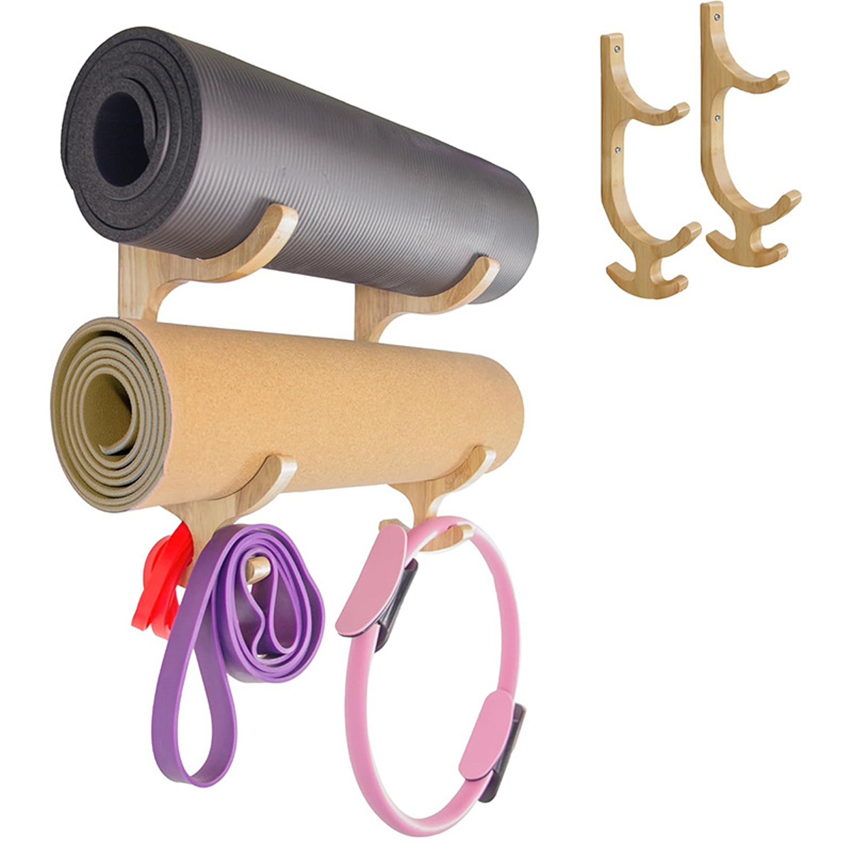 2piece Resistance Band Holder  - đánh giá và giá Home Gym Yoga