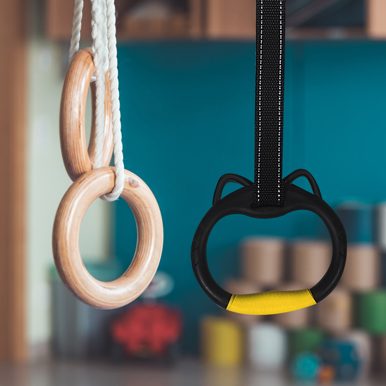 1 set 1 Set Gymnastics Rings F - đánh giá và giá Home Gym Equipment Set