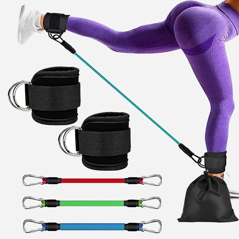 Ankle Strap Cable Machine With - đánh giá và giá Home Gym Equipment Set