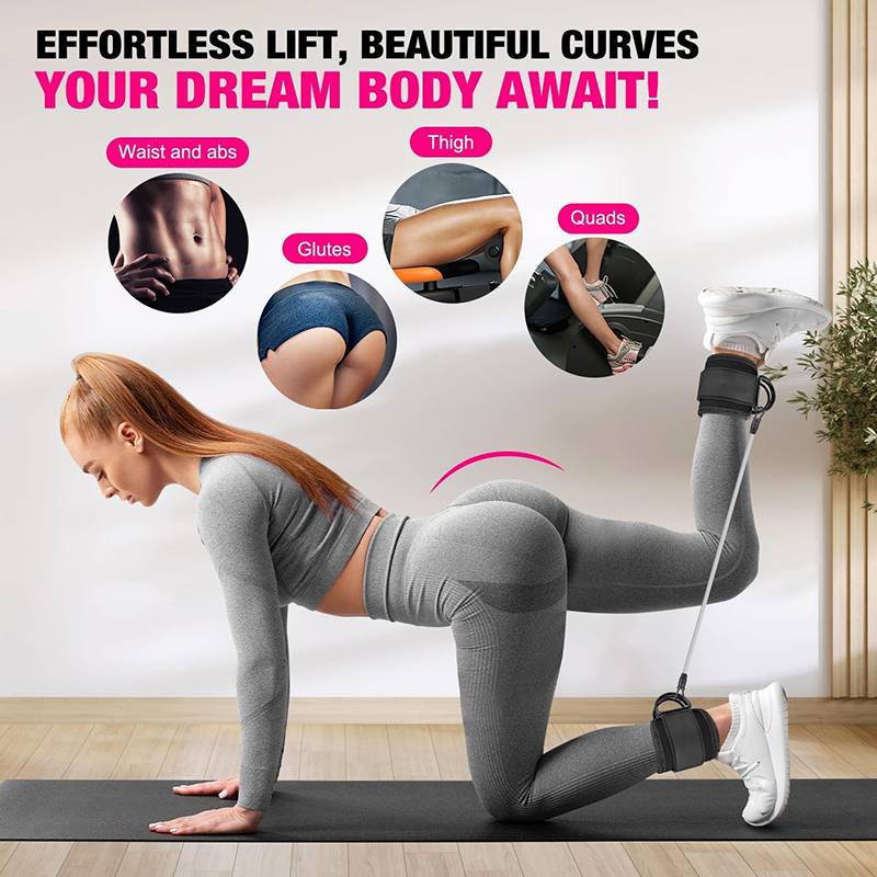 Ankle Strap Cable Machine With - đánh giá và giá Home Gym Equipment Set