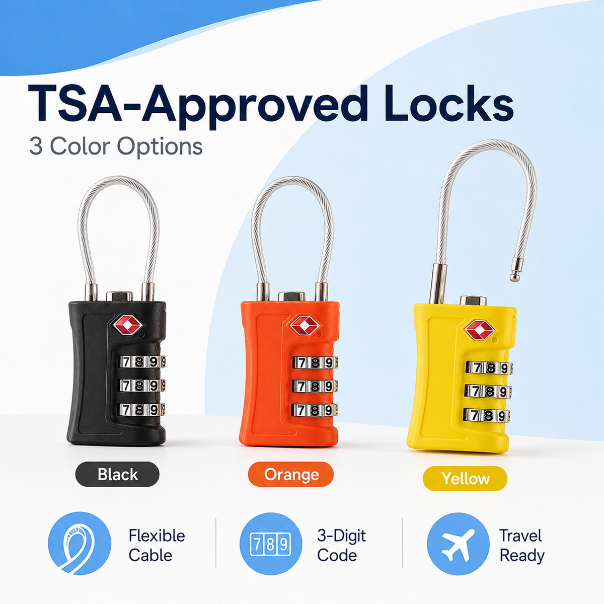 TSA Approved Luggage Lock 3 Di - đánh giá và giá Home Gym Portable