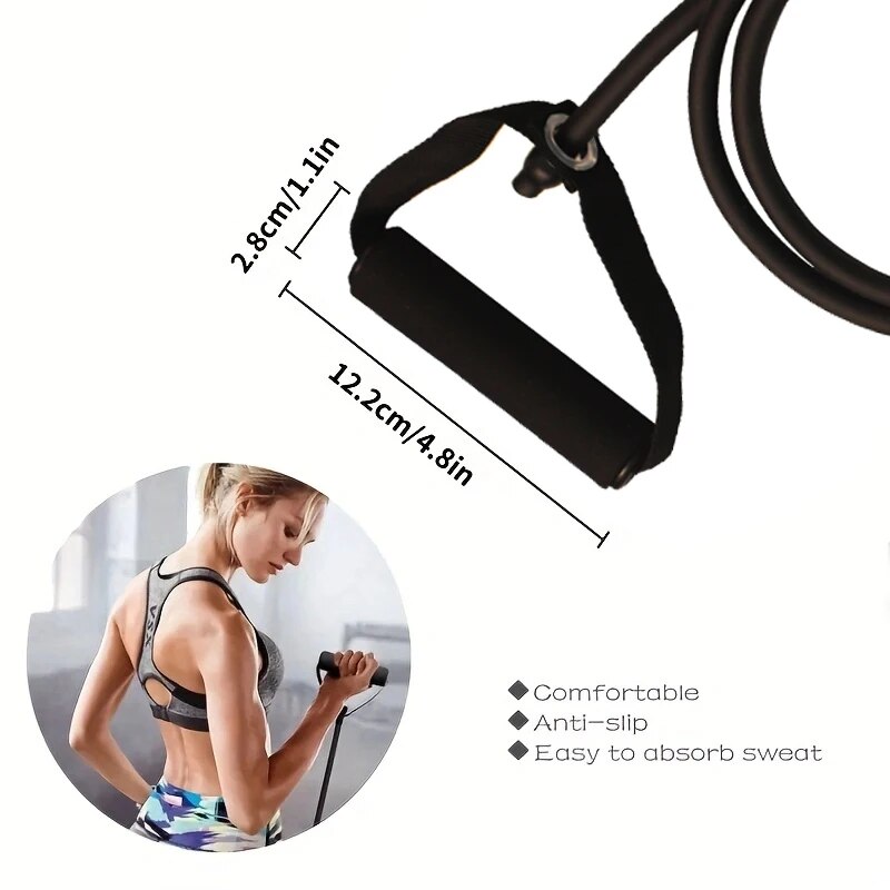 Resistance Bands With Handles, - đánh giá và giá Home Gym Yoga