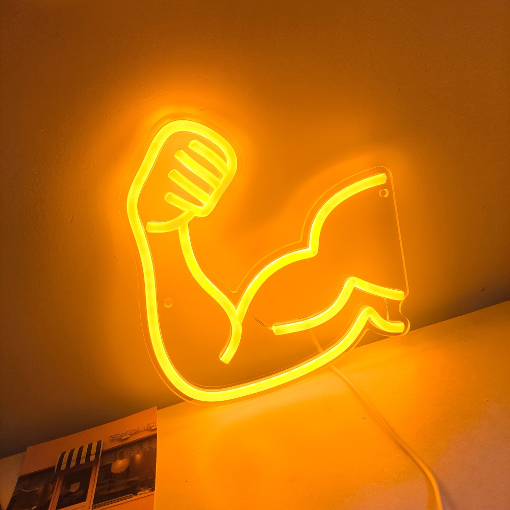 Fitness Motivation Light - Mus - đánh giá và giá Home Gym Neon Sign