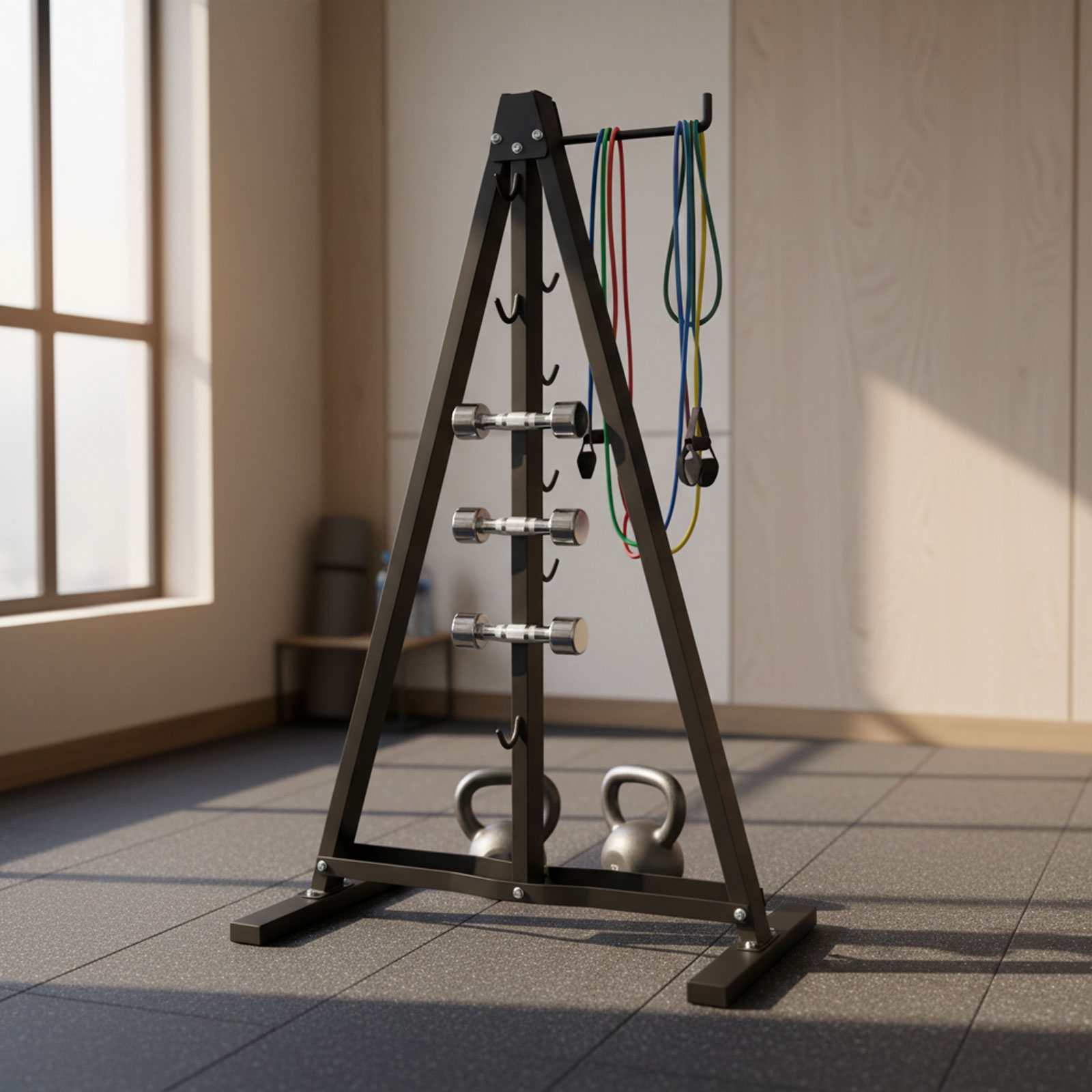 Lat Pull Down Bar Organizer wi - đánh giá và giá Home Gym Routine