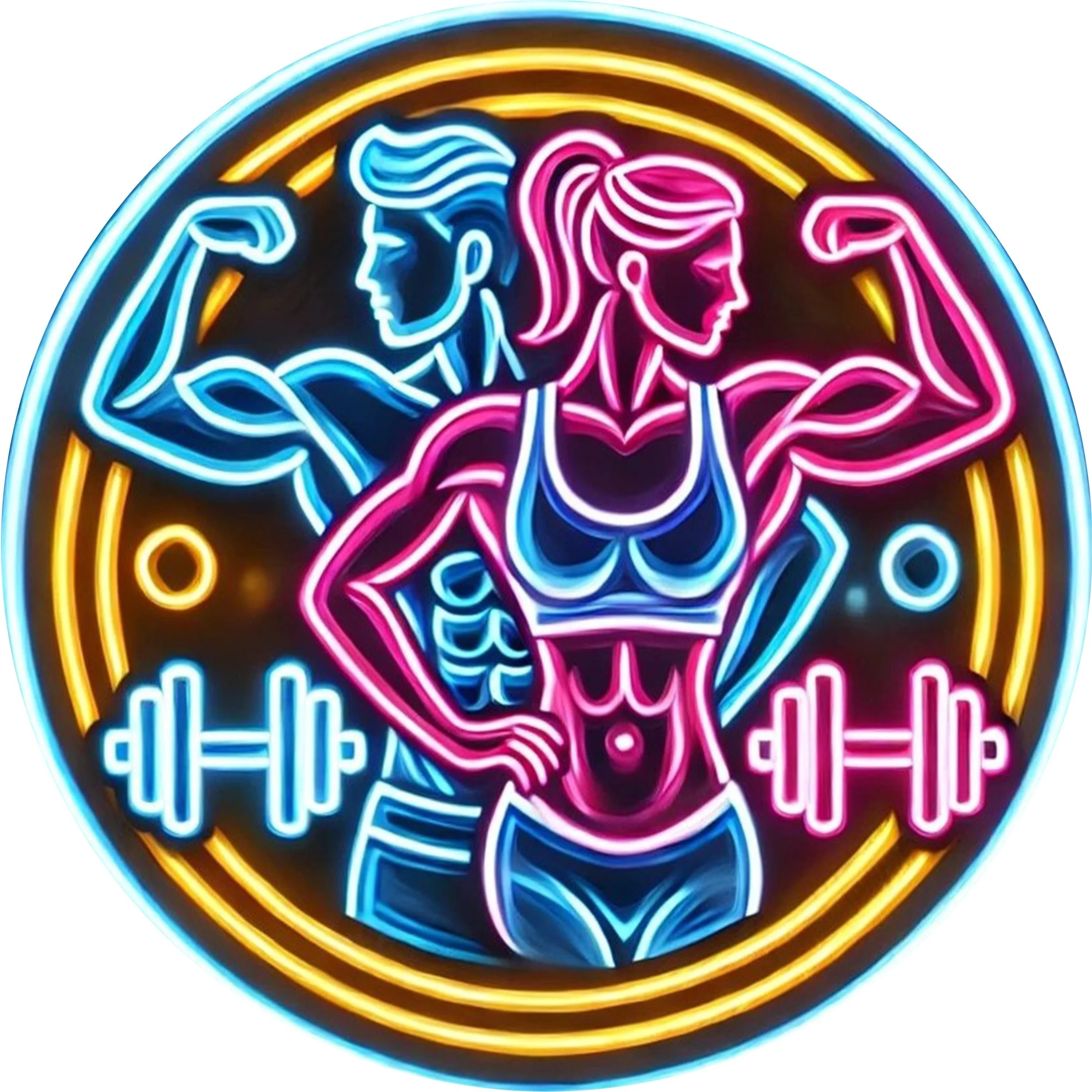 2D Metal Sign Fitness Gym Neon - đánh giá và giá Home Gym Neon Sign