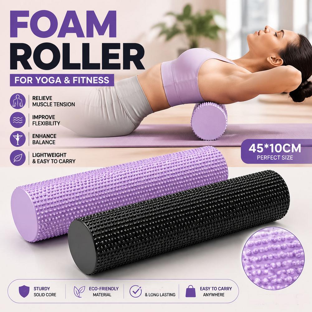 EVA High Density Yoga Foam Rol - đánh giá và giá Home Gym Yoga