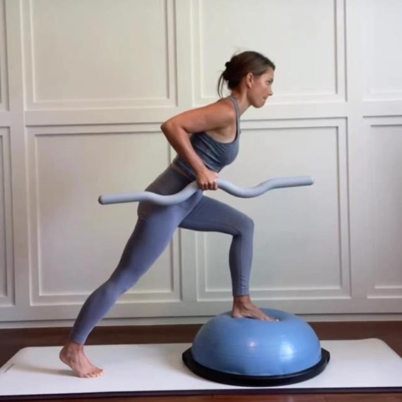 Weighted Pilates Bar with Sili - đánh giá và giá Home Gym Yoga